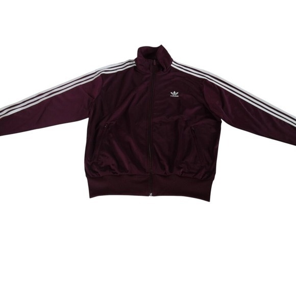 Adidas Unisex Maroon 2 PC Track Set Jacket IN4683 Pants IN4678 Men's M Women's L - Picture 3 of 12